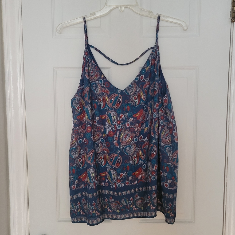 Loft Plus Paisley Tank Top